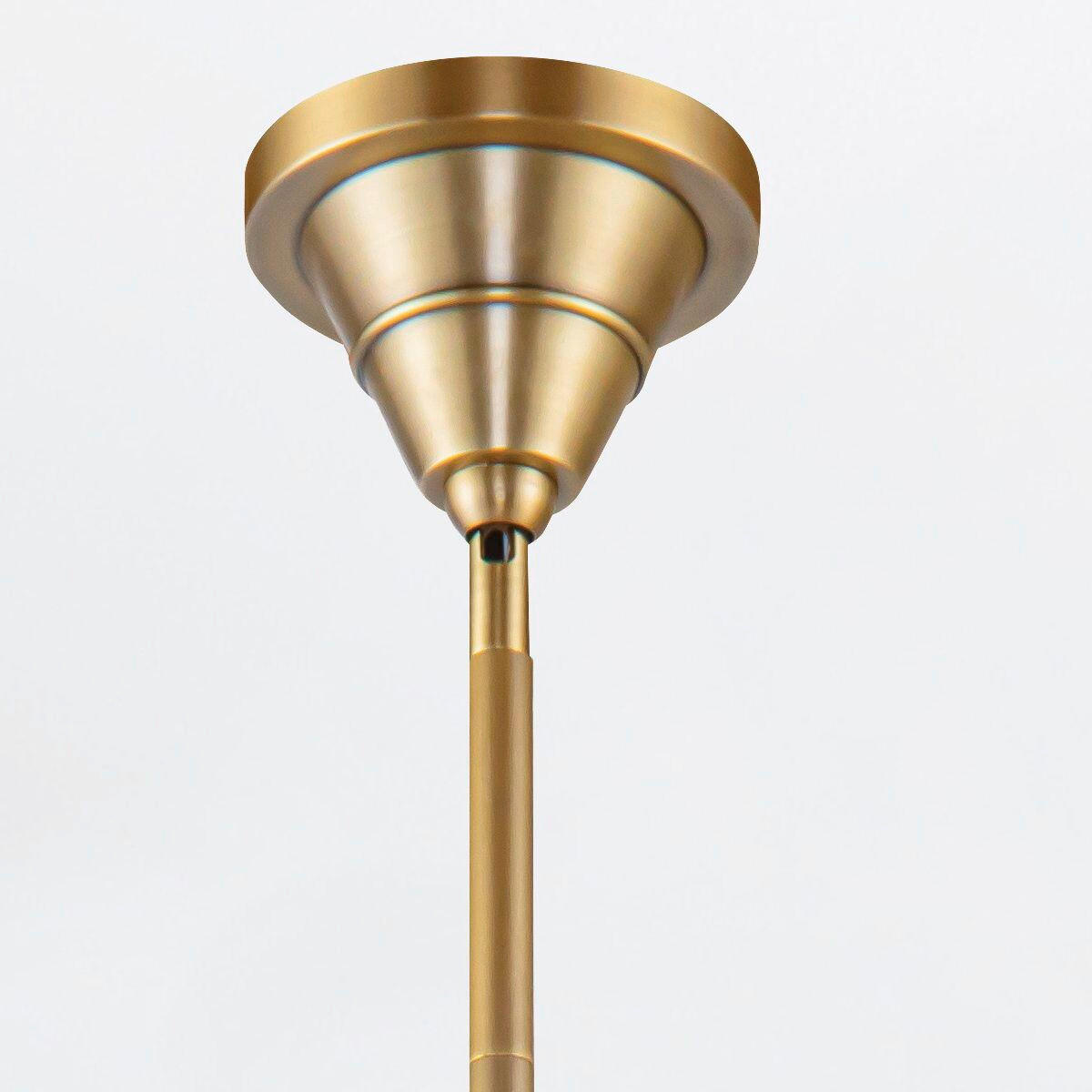 HÄNGELEUCHTE 34,3/35,9 cm  - Messingfarben, KONVENTIONELL, Glas/Metall (34,3/35,9cm) - Elstead Lighting