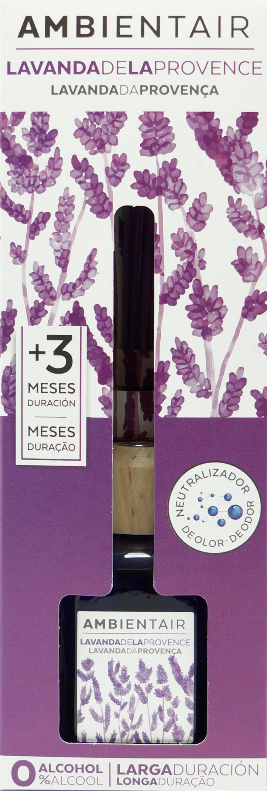 DIŠAVA ZA PROSTOR French Lavander  - večbarvno, Basics, umetna masa/steklo (100ml) - Ambientair