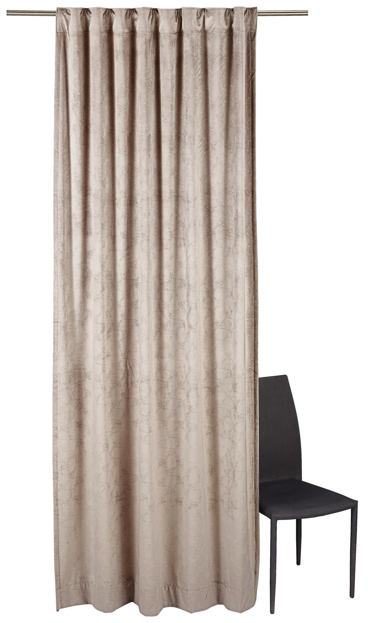 HOTOVÝ ZÁVĚS, neprůsvitné, 130/250 cm - pískové barvy, Design, textil (130/250cm) - Joop!