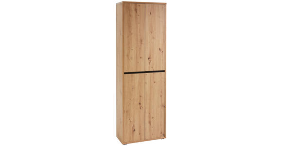 SCHUHSCHRANK 70/210/34 cm - Eichefarben, KONVENTIONELL, Holzwerkstoff (70/210/34cm) - Xora