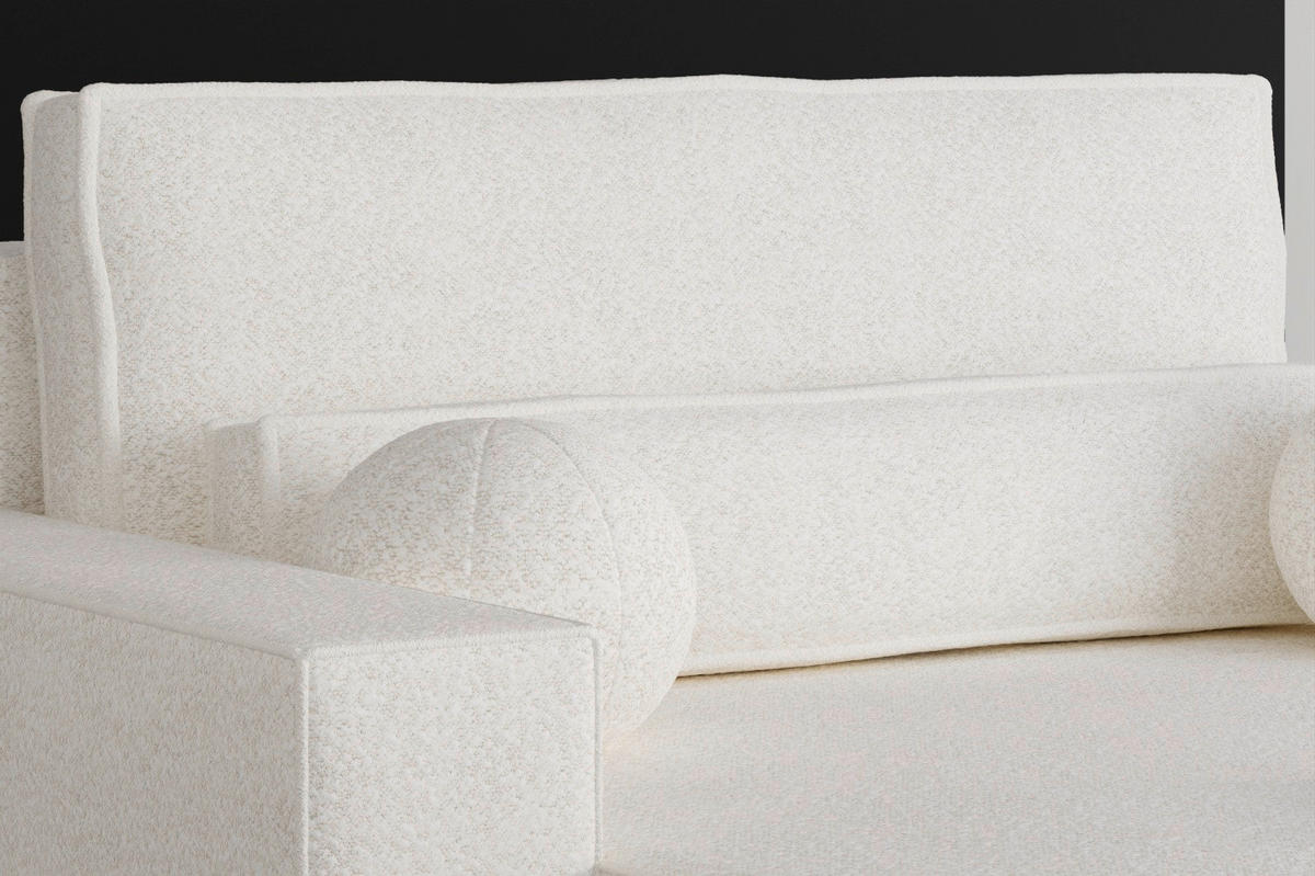 XXL-SESSEL - Schwarz/Weiß, Design, Kunststoff/Textil (146/85/162cm) - MID.YOU