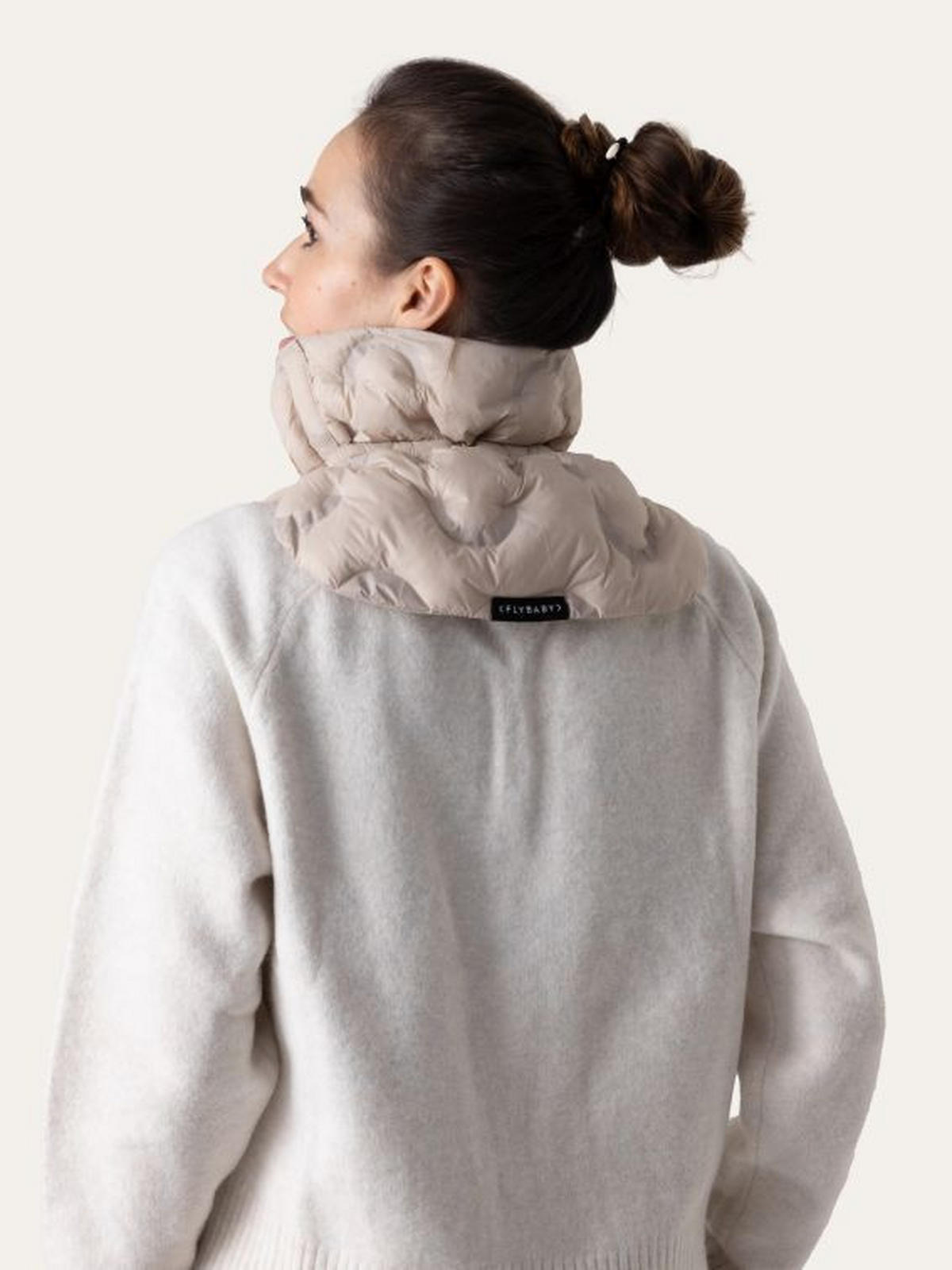 BABYTRAGENBEZUG  - Creme, Basics, Textil - FLYBABY