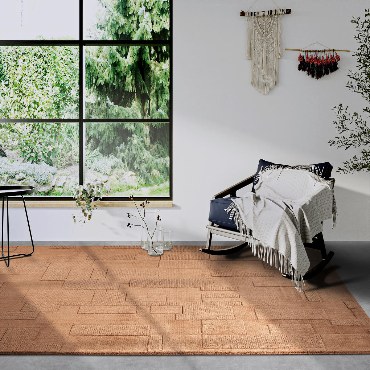 HANDWEBTEPPICH 120/170 cm Kollektion 1906 Kupferfarben  - Kupferfarben, Basics, Textil (120/170cm) - Villeroy & Boch