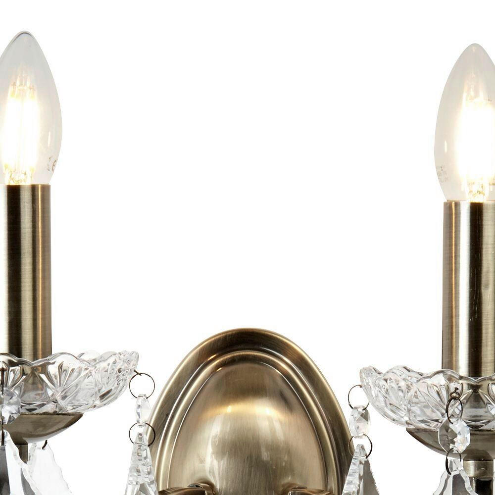 STENSKA SVETILKA  Paris 60 W///220-240 V/ - prozorno, Design, kovina/steklo (32/27cm)