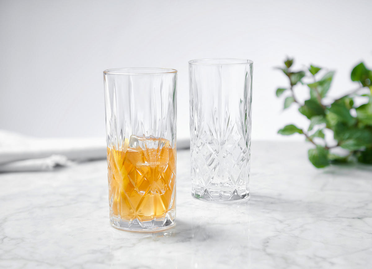 GLÄSERSET Stella 6-teilig  - Transparent, Konventionell, Glas (330ml) - Novel