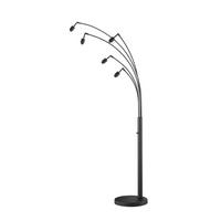 GOLVLAMPA Modular S    - svart, Basics, metall (180cm) - Fischer & Honsel