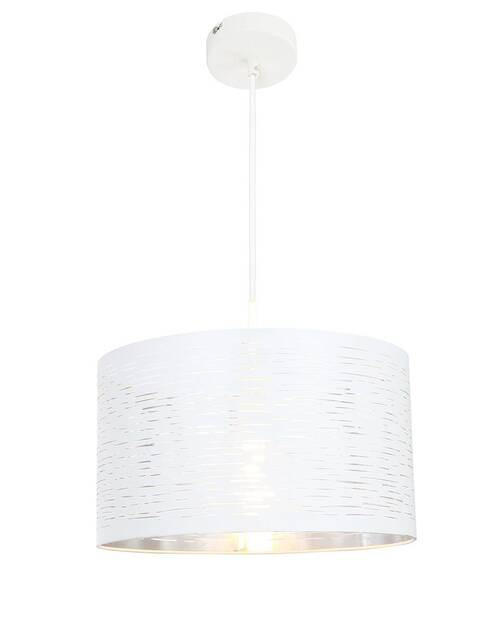 SVJETILJKA VISEĆA  38/120 cm       - bijela/boje kroma, Design, metal/plastika (38/120cm) - Globo