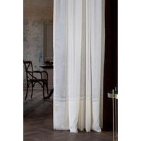 Perdea Confecționată transparent  - crem, Basics, textil (24/31/10cm)