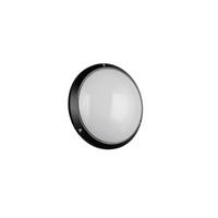 AUßENWANDLEUCHTE Ambato 27/9.5 cm  - Schwarz/Weiß, Design, Kunststoff (27/9.5cm)
