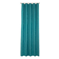 KÉSZFÜGGÖNY sötétítő  - türkiz, Basics, textil (140/250cm)