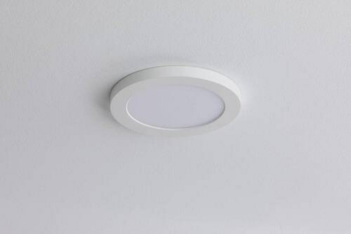 LED-PANEEL  - Weiß, Basics, Kunststoff (11,6cm) - Paulmann