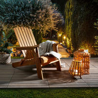 GARTENSESSEL Holz Akaziefarben  - Akaziefarben, Natur, Holz (73/93/91cm) - Ambia Garden