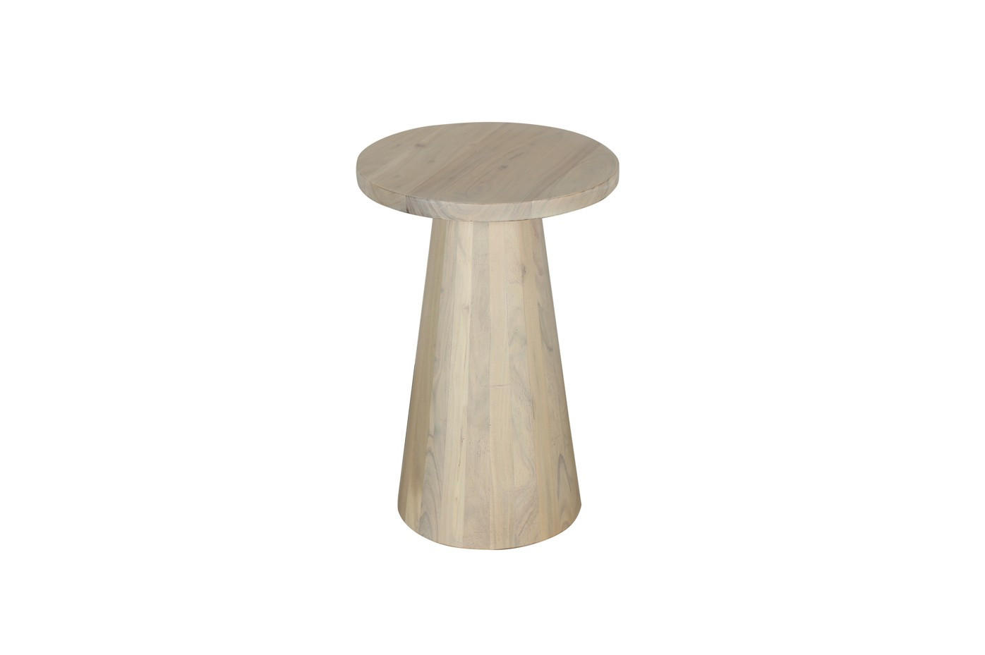 BEISTELLTISCH in Holz  - Schwarz/Weiß, Design, Holz (35/60/35cm) - MID.YOU
