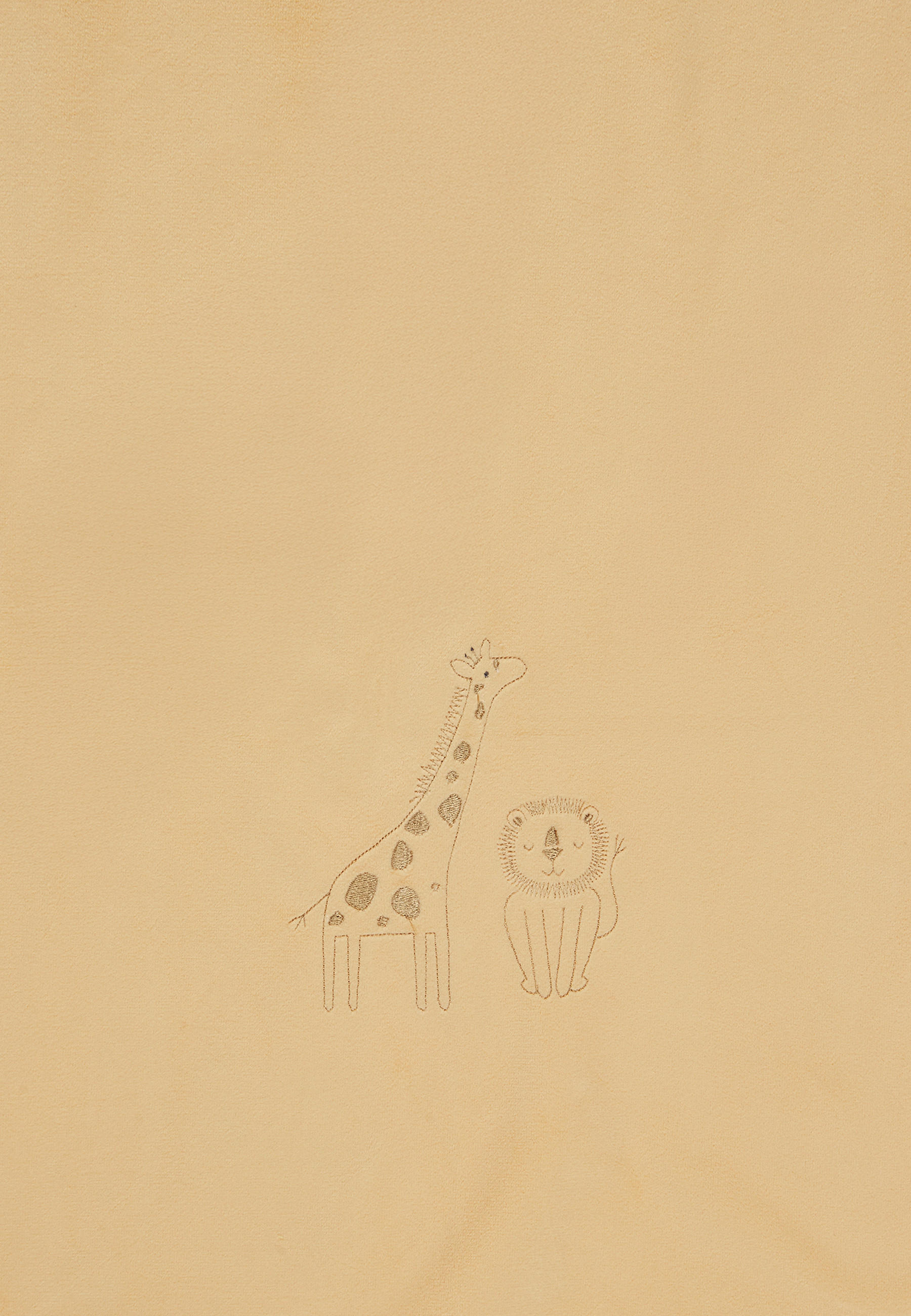 BABYDECKE 75/100 cm  - Dunkelgelb, Trend, Textil (75/100cm) - Sterntaler