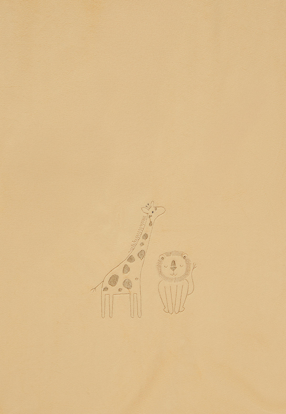 BABYDECKE 75/100 cm  - Dunkelgelb, Trend, Textil (75/100cm) - Sterntaler