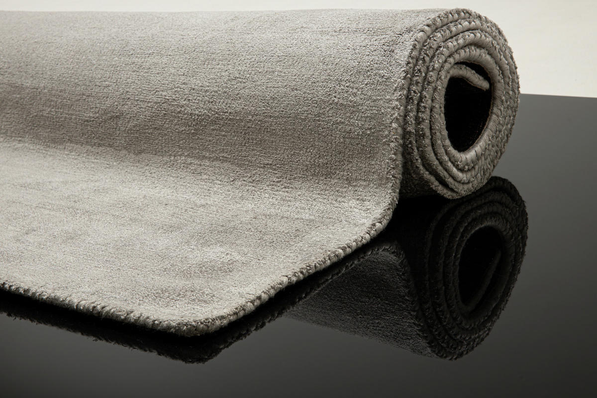 HANDWEBTEPPICH 85/155 cm Grau  - Grau, Basics, Textil (85/155cm) - Tom Tailor