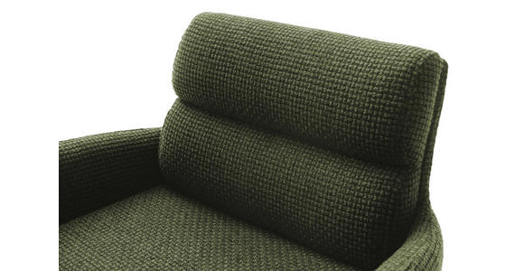 BARHOCKER in Metall, Textil Edelstahlfarben, Olivgrün - Edelstahlfarben/Olivgrün, Design, Textil/Metall (54/84/52cm) - Dieter Knoll