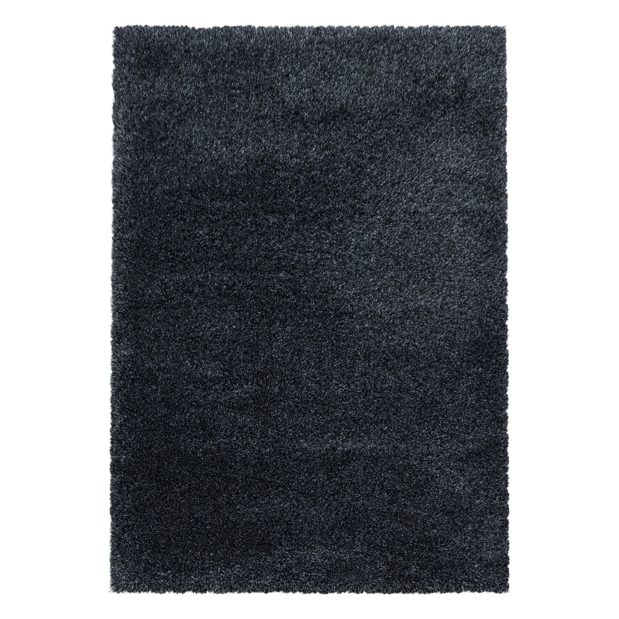 HOCHFLORTEPPICH 60/110 cm gewebt Anthrazit - Anthrazit, Basics, Textil (60/110cm) - Novel