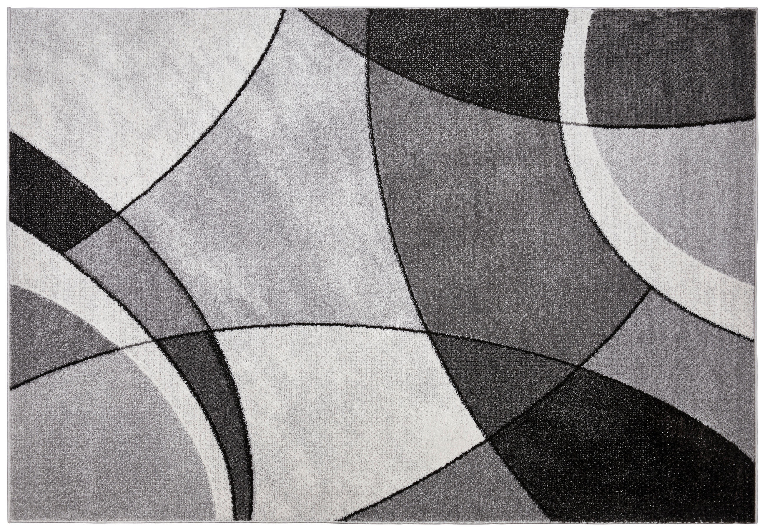 Webteppich Anthrazit Alexa 120x160 cm