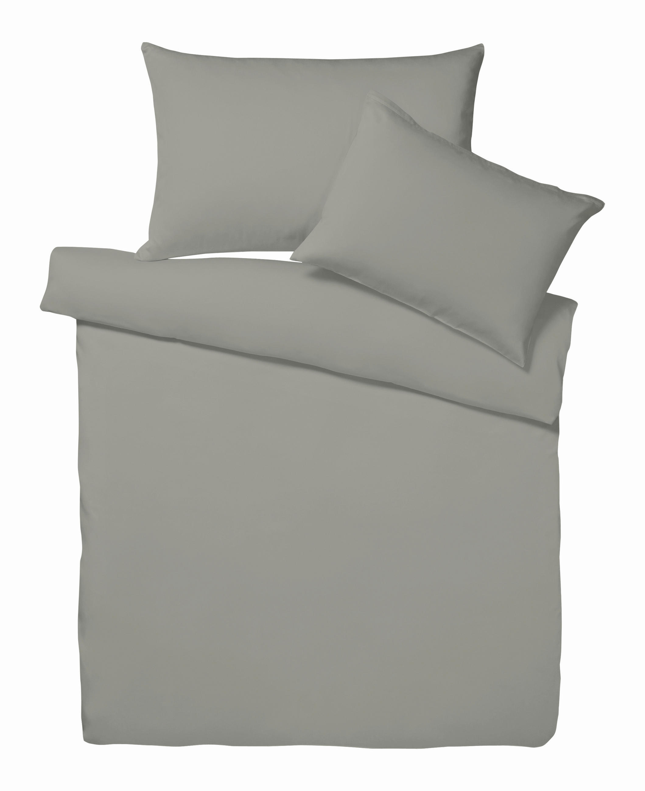 DUVETBEZUG -teilig Uno 200/210 cm  - Platinfarben, Basics, Textil (200/210cm) - Dieter Knoll