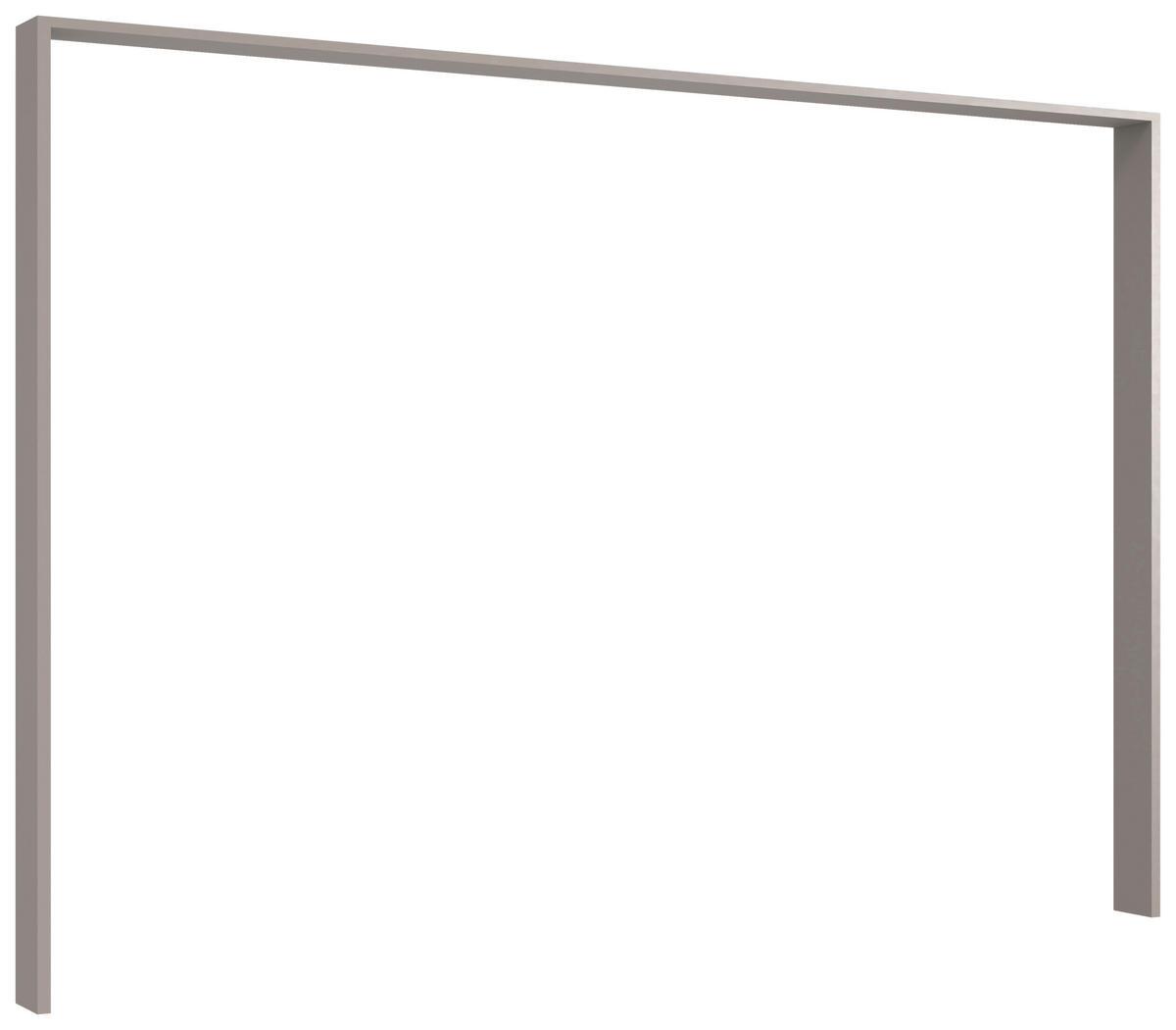 PASSEPARTOUTRAHMEN 273/213/12 cm Greige  - Greige, MODERN, Holzwerkstoff (273/213/12cm) - MID.YOU