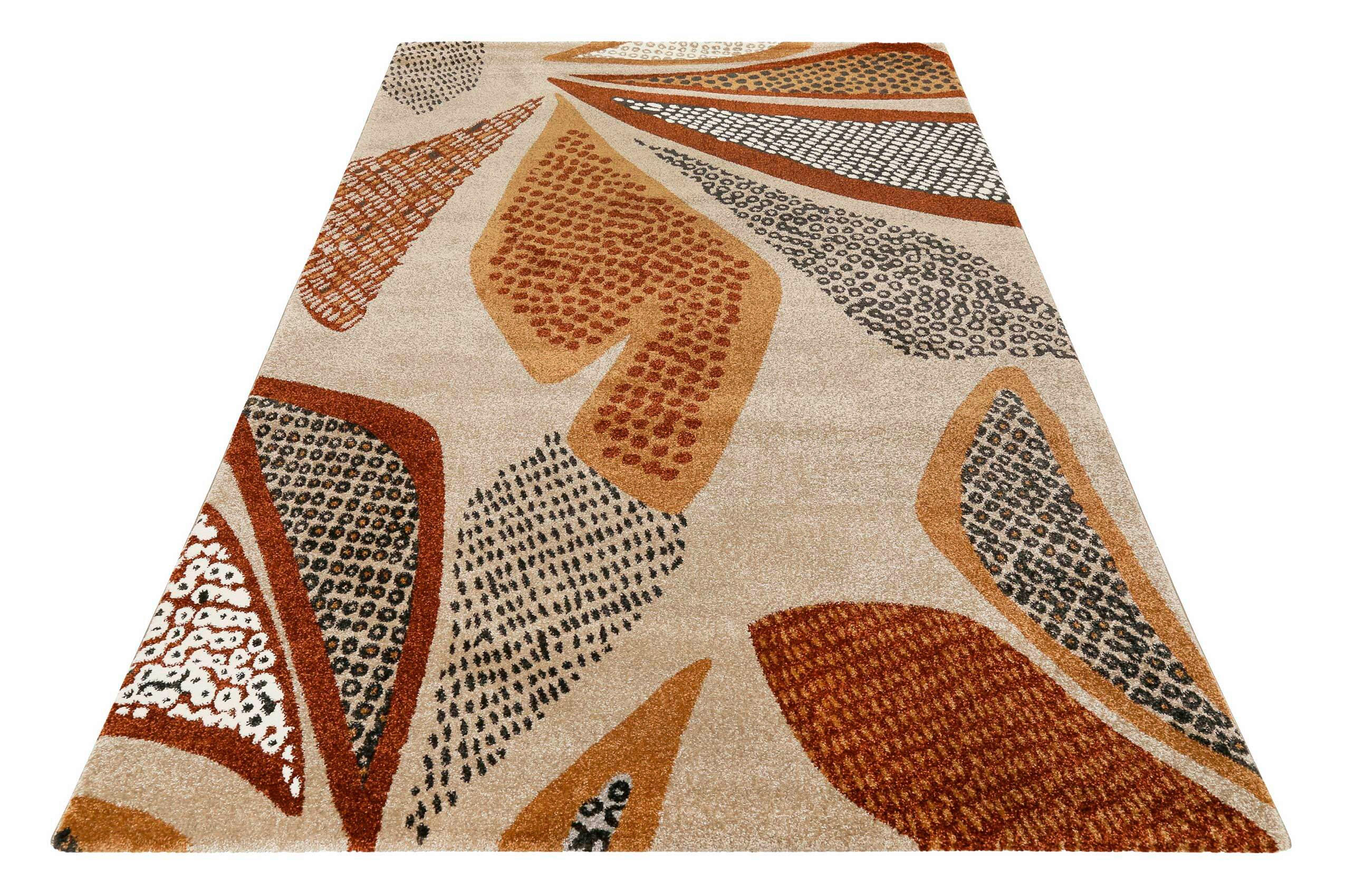 WEBTEPPICH 133/200 cm Hazel Braun  - Braun, KONVENTIONELL, Textil (133/200cm) - Esprit