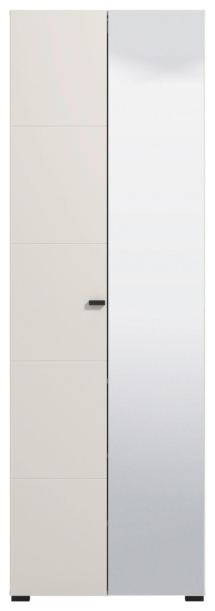 GARDEROBE 6-teilig  in 240/194/35 cm  - Kaschmir, Basics, Holzwerkstoff/Textil (240/194/35cm) - Carryhome