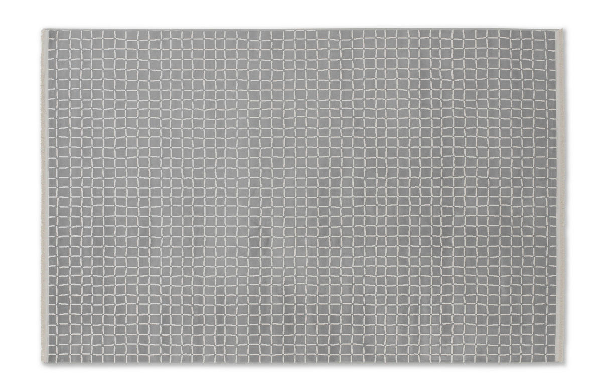 WEBTEPPICH 133/190 cm Magic Silberfarben  - Silberfarben, Basics, Textil (133/190cm) - Schöner Wohnen