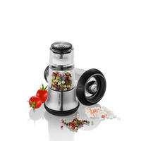 Kombimühle 5,5/10,8 cm   - Edelstahlfarben/Transparent, Design, Keramik/Kunststoff (5,5/10,8cm) - Gefu