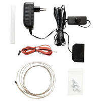 OSVETLENIE VKLADACEJ POLICE - čierna/biela, kov/plast (30/2/2cm) - Carryhome