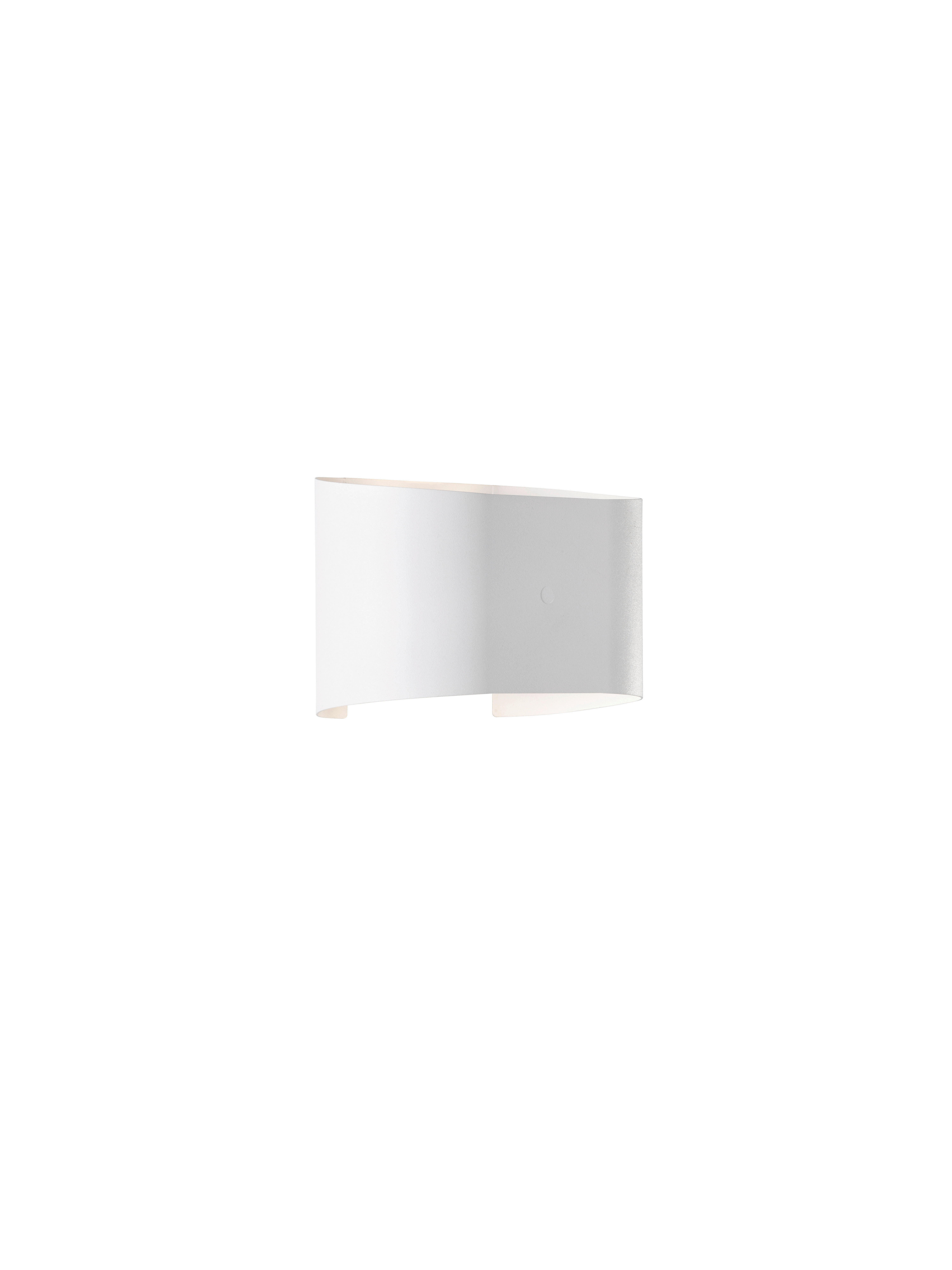 LED-WANDLEUCHTE Wall 18/12 cm   - Weiß, Design, Metall (18/12cm) - Fischer & Honsel