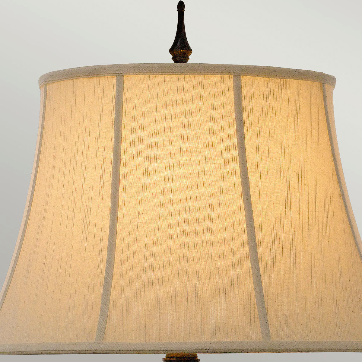 TISCHLEUCHTE 50.8/89.5 cm   - Braun, KONVENTIONELL, Textil/Metall (50.8/89.5cm) - Elstead Lighting