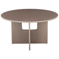 ESSTISCH 140/140/75 cm Nachbildung  Holzwerkstoff rund Braun  - Braun, MODERN, Holzwerkstoff (140/140/75cm) - Livetastic