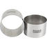 2TLG. SPEISERINGE 8CM - Edelstahlfarben, Basics, Metall (8cm) - Kaiser 2TLG. SPEISERINGE 8CM - Edelstahlfarben, Basics, Metall (8cm) - Kaiser