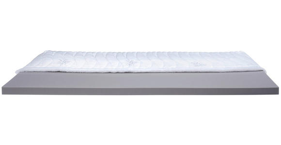 TOPPER 120/200 cm Höhe ca. 8 cm  - Weiß, KONVENTIONELL, Textil (120/200cm) - Sleeptex