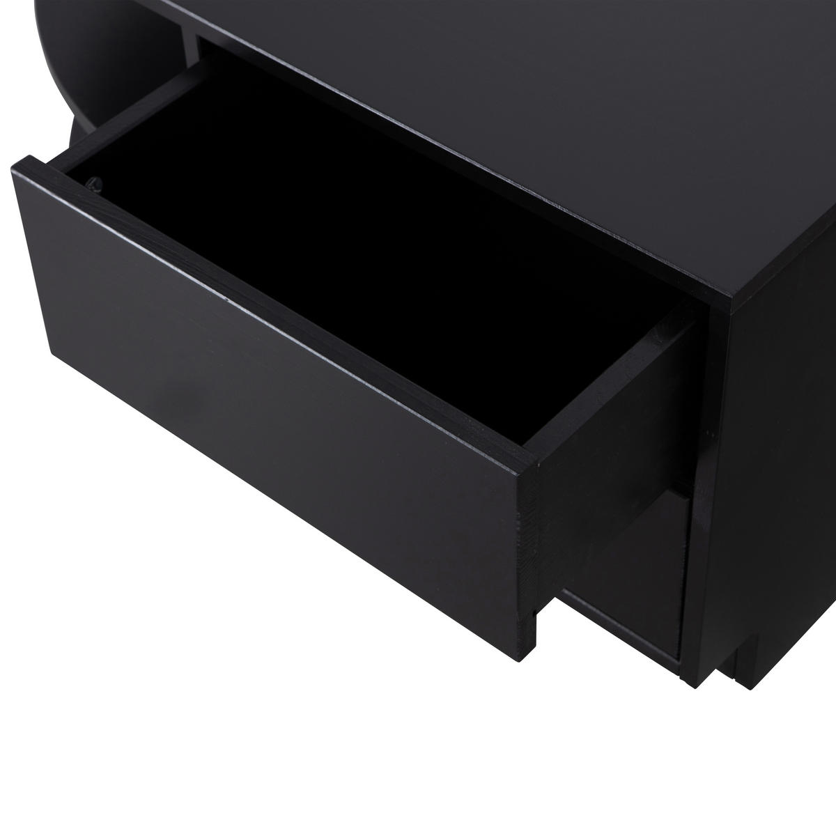 LOWBOARD Finca  in 78/40/40 cm  - Schwarz, Design, Holz (78/40/40cm) - Livetastic