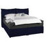 BOXSPRINGBETT 140/200 cm in Anthrazit, Blau - Blau/Anthrazit, KONVENTIONELL, Kunststoff/Textil (140/200cm) - Welnova BOXSPRINGBETT 140/200 cm in Anthrazit, Blau - Blau/Anthrazit, KONVENTIONELL, Kunststoff/Textil (140/200cm) - Welnova