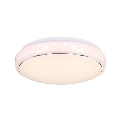 PLAFONIERĂ CU LED - alb/opal, Basics, plastic/metal (28.5/7.5cm)