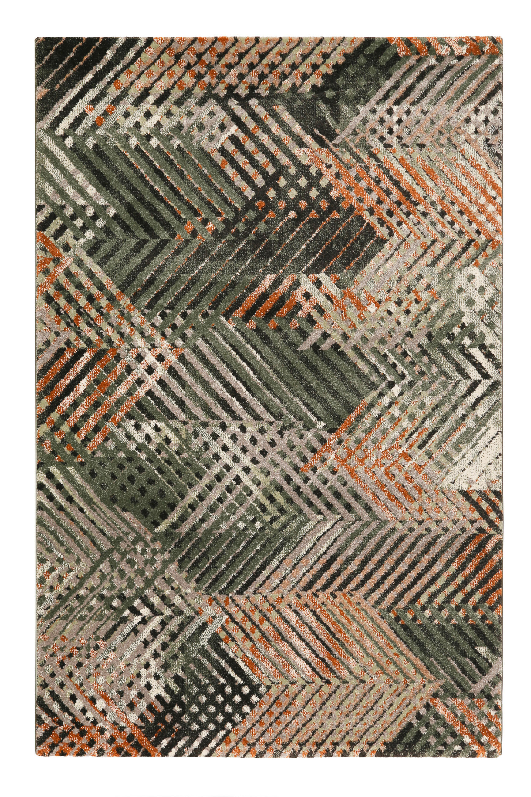 WEBTEPPICH 80/150 cm Vario Grün  - Grün, KONVENTIONELL, Textil (80/150cm) - Esprit