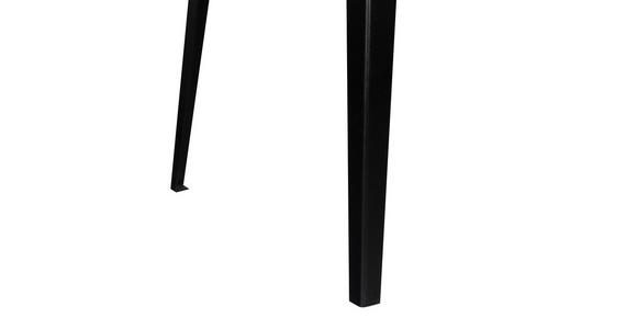 ESSTISCH 160/90/76 cm Nachbildung  Metall, Holzwerkstoff rechteckig Schwarz, Eichefarben  - Eichefarben/Schwarz, Basics, Holzwerkstoff/Metall (160/90/76cm) - Carryhome