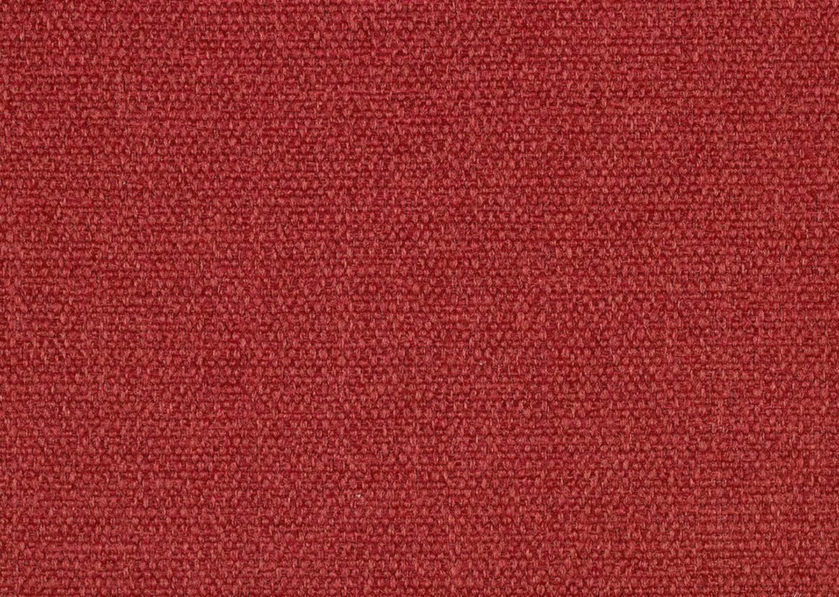 HOCKER Rot  - Rot/Schwarz, Design, Kunststoff/Textil (55/45/55cm) - Livetastic