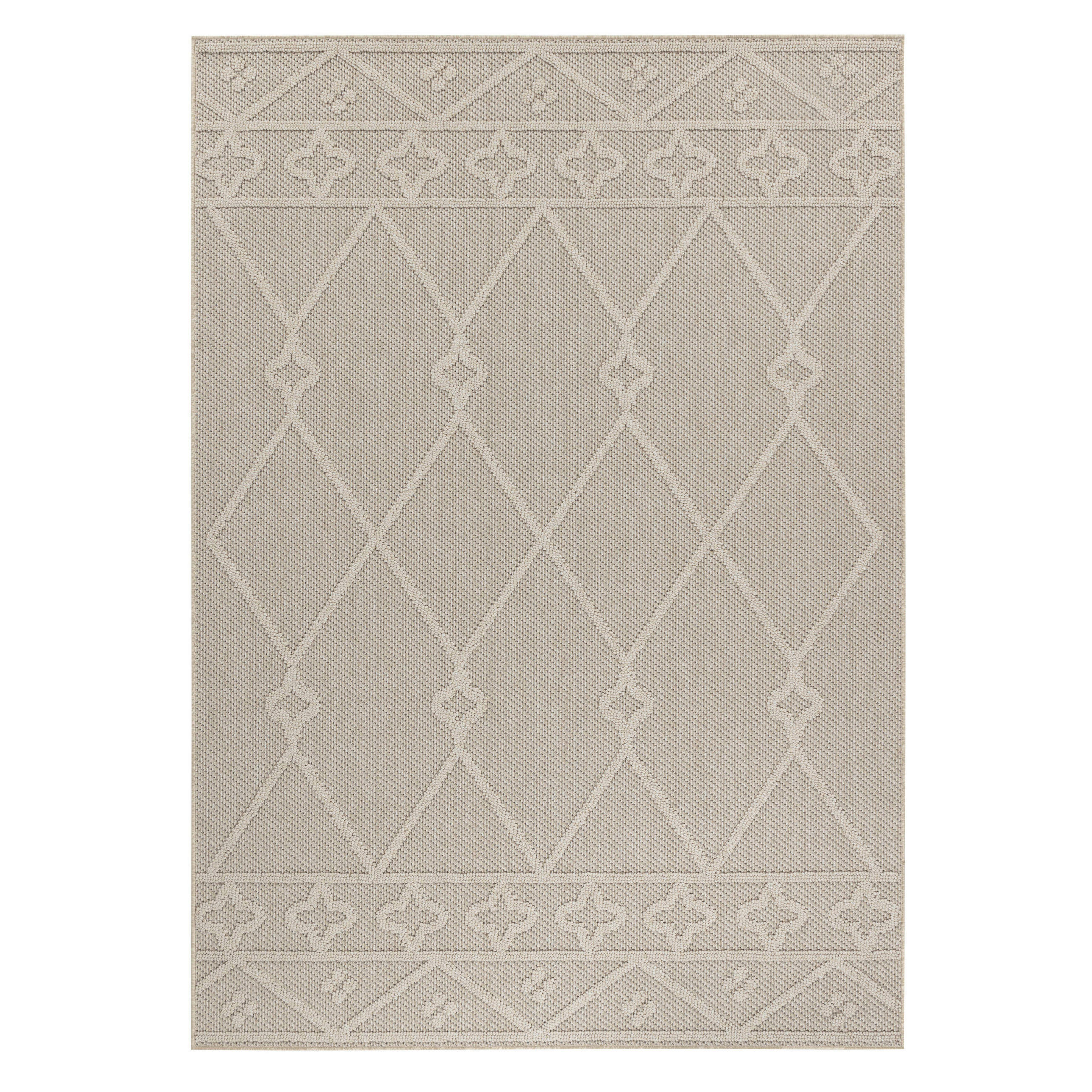 UTOMHUSMATTA 160/230 cm Patara  - beige, Design, textil (160/230cm) - Novel