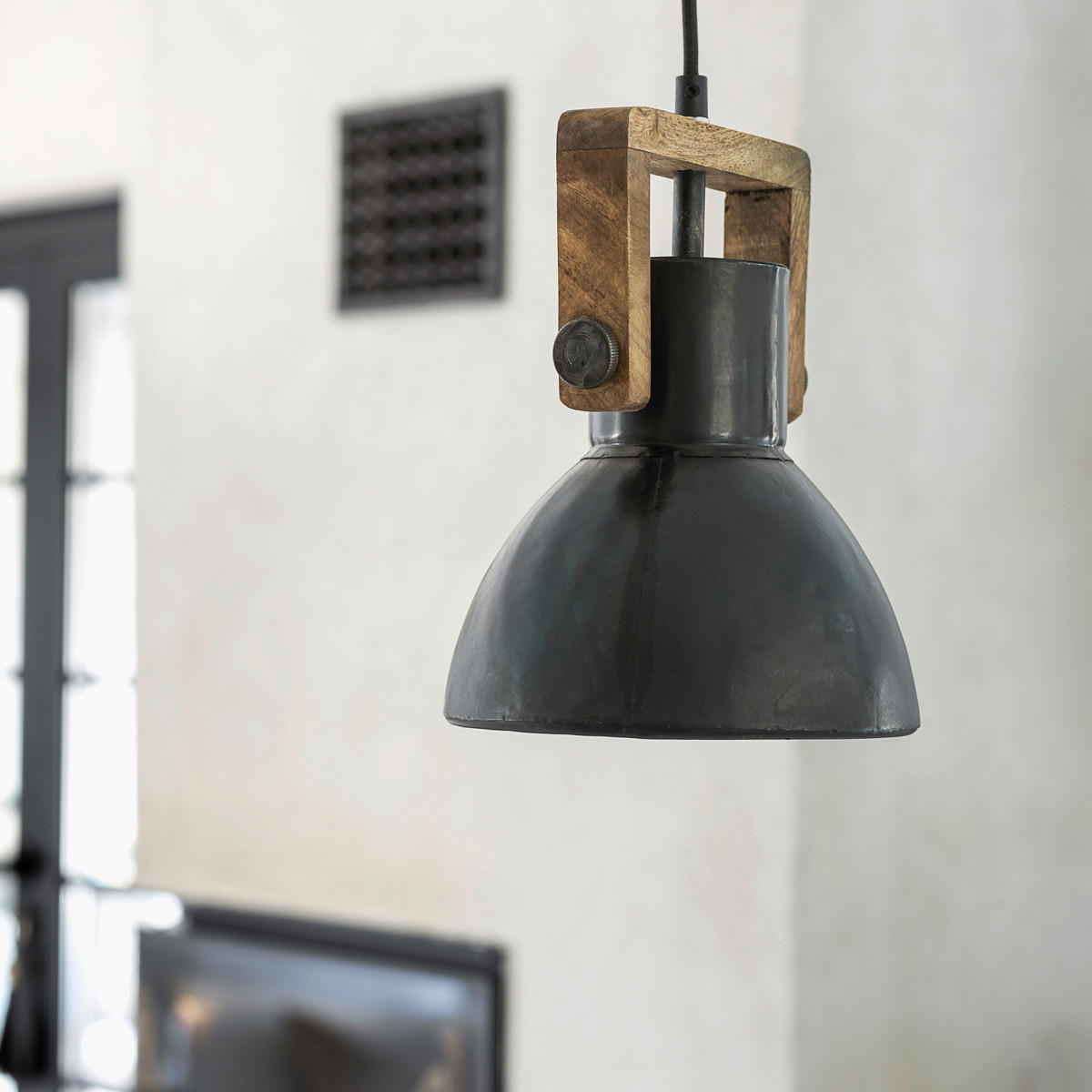PENDELLAMPA PR Home Ashby 19/25/19 cm  - svart, Klassisk, metall (19/25/19cm)