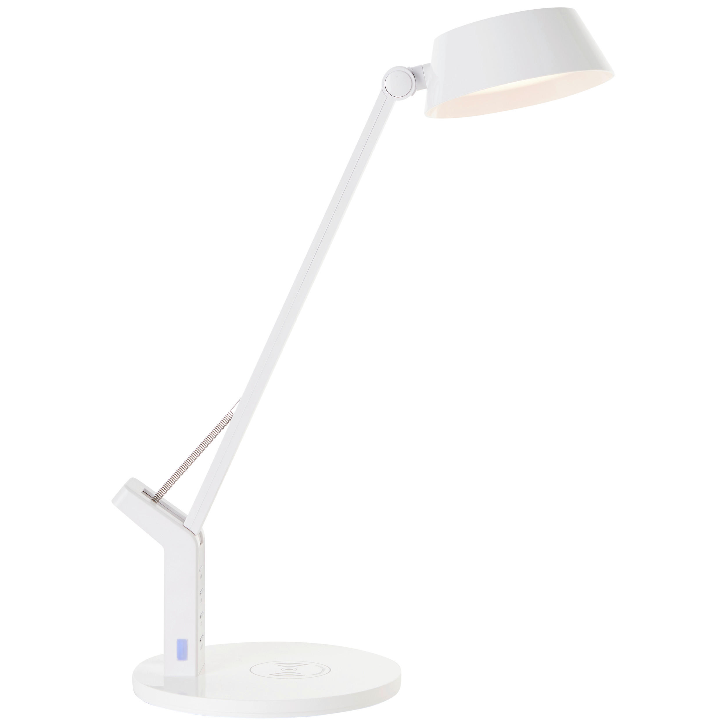 SCHREIBTISCHLEUCHTE - Weiss, Basics, Kunststoff (17,1/40,4/30,5cm) - Brilliant