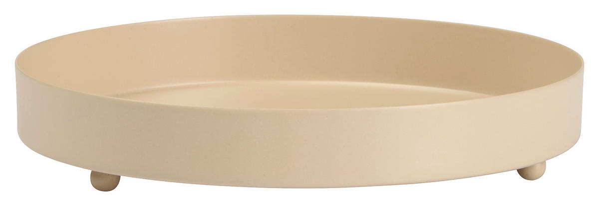 TABLETT 15/2 cm    - Beige, Basics, Metall (15/2cm) - Ambia Home