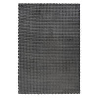 HOCHFLORTEPPICH 80/150 cm Harmony 800 Graphite Graphitfarben  - Graphitfarben, KONVENTIONELL, Textil (80/150cm)