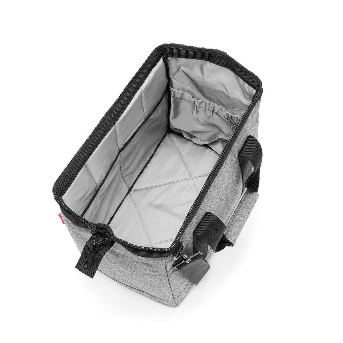 TORBA PUTNA  siva   - siva, Konvencionalno, tekstil (40/33,5/24cm) - Reisenthel