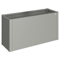 HOCHBEET 152/77/53 cm  - Grau, Basics, Metall (152/77/53cm) - Biohort