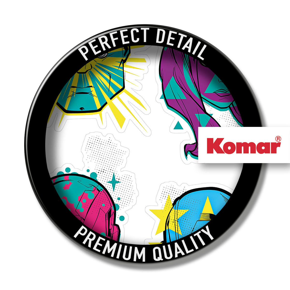 WANDTATTOO  - Multicolor, Basics, Kunststoff (100/70cm) - Xora