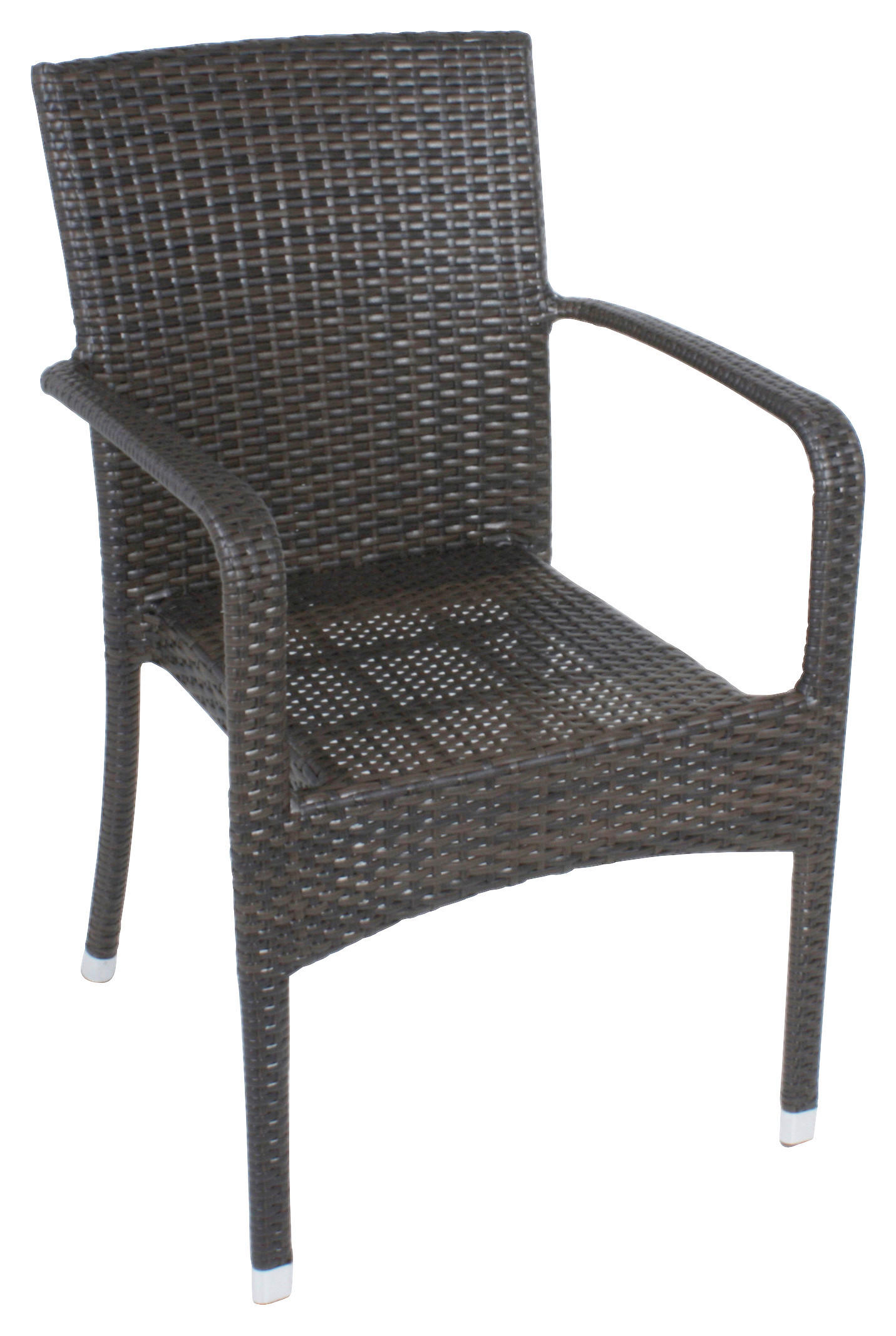STAPELSTUHL Aluminium Braun  - Braun, MODERN, Kunststoff/Metall (55/87/56cm) - Gardenson